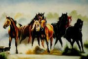 unknow artist Horses 045 painting